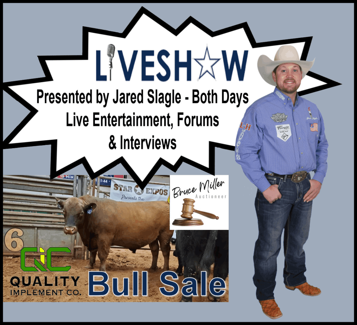 Bull Sale at the Wichita Falls Ranch, Farm & Hemp Expo